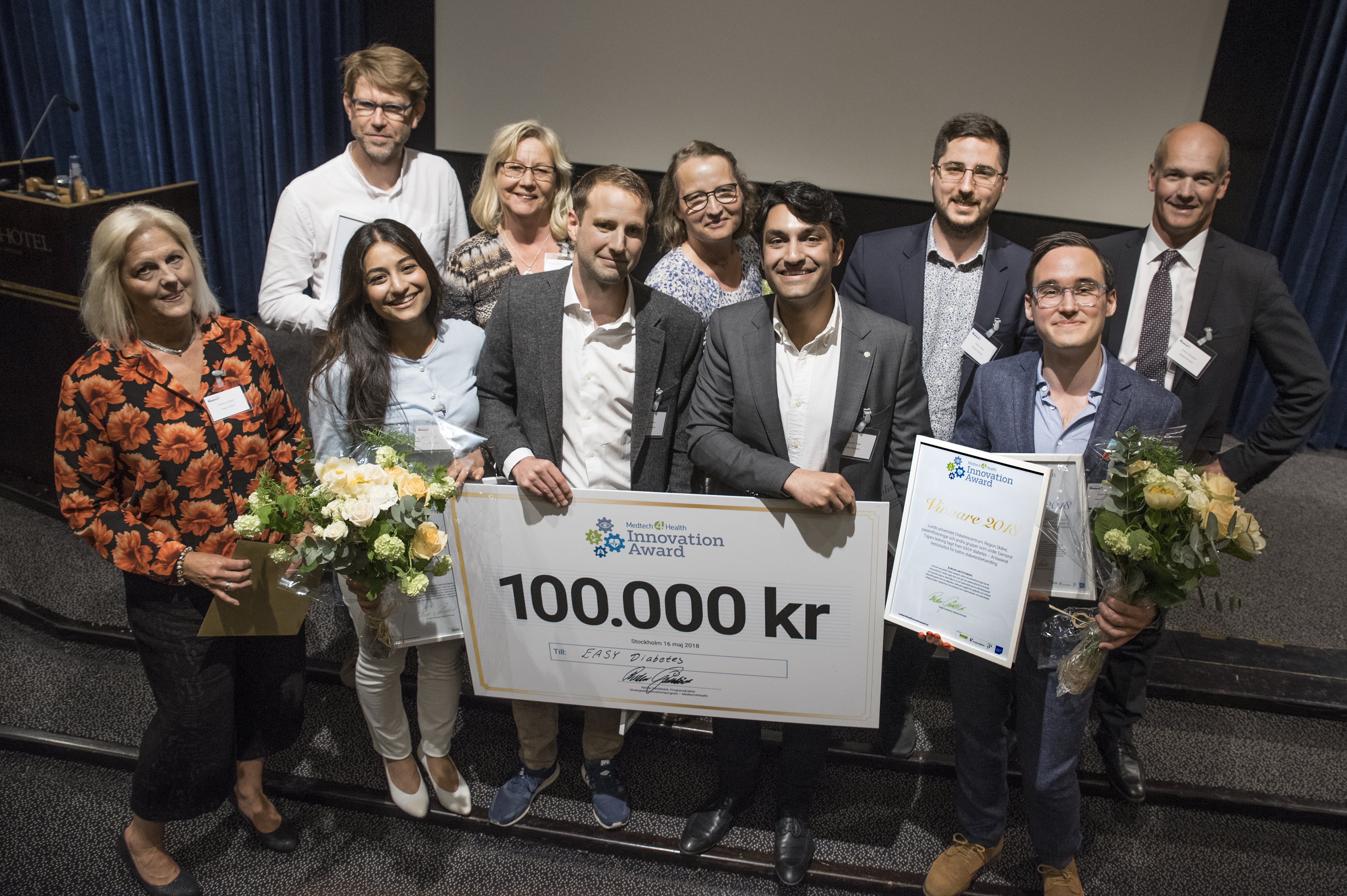Prizewinners and Finalists Medtch4Health Innovation Award 2018
