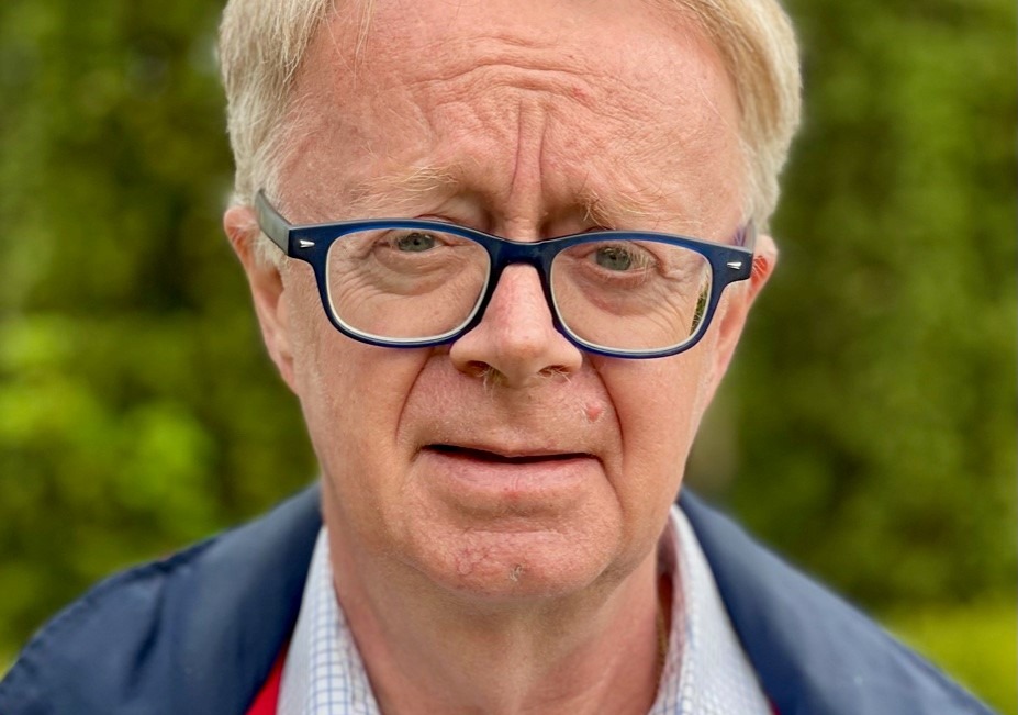 Foto på Lars-Ingvar Johansson som är gråhårig och har glasögon. man i glasögon